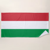 Italien-Flagge Strandtuch (Vorderseite)