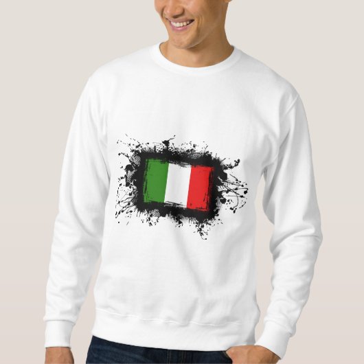 Italien-Flagge Sweatshirt (Vorderseite)