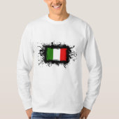 Italien-Flagge T-Shirt (Vorderseite)