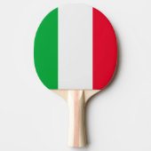 Italien-Flagge Tischtennis Schläger (Vorderseite)