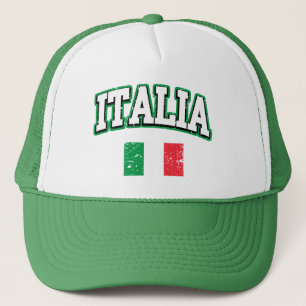 Italien-Flagge Truckerkappe