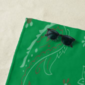 Italien-Flaggen-Badetuch Strandtuch (Beispiel)