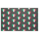 Italien-Flaggen-Glänzen schön Stoff (Fat Quarter (45,7 x 55,9 cm))