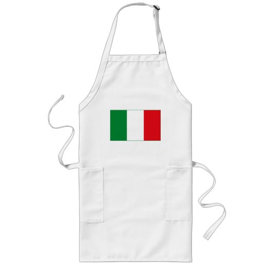 Italien-Flaggen-(helle) Schürze (Vorne)