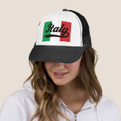 Italien-Flaggen-(italienisches) Geschenk Truckerkappe (Beispiel)