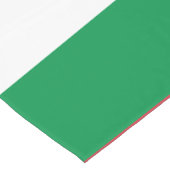 Italien-Flaggen-italienisches patriotisches Kurzer Tischläufer (Ecke)