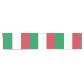 Italien-Flaggen-italienisches patriotisches Kurzer Tischläufer (Horizontal)