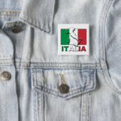 Italien-Flaggen-Land Button (Beispiel)