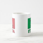 Italien-Flaggen-Land Kaffeetasse (Mittel)
