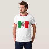 Italien-Flaggen-T - Shirt (Vorne ganz)