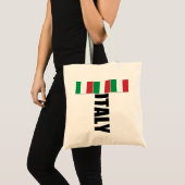 Italien-Flaggen-Tasche Tragetasche (Vorderseite (Produkt))