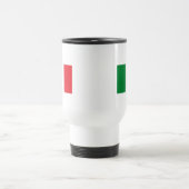 Italien-Flaggen-Tasse Reisebecher (Mittel)
