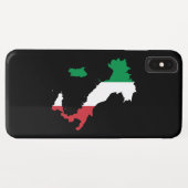 Italien - Flaggenfarben Case-Mate iPhone Hülle (Rückseite (Horizontal))