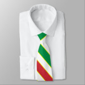 Italien Flaggenfarben Elegant Patriotic Neck Tie Krawatte (Gebunden)