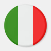 Italien, Flaggenfarben rot, weiß, grün, Magnet (Vorne)