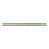 Italien-Flaggengeschenkband für italienisches Satinband (Vorderseite)