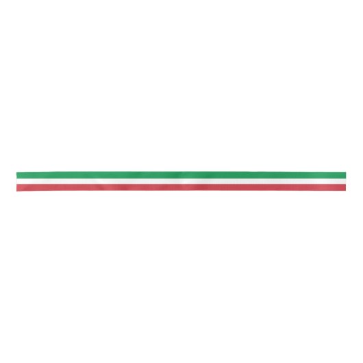 Italien-Flaggengeschenkband für italienisches Satinband (Vorderseite)