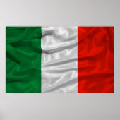 Italien Flaggenplakat Poster (Vorne)