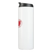 Italien Flaggenschlupfer Carabiner Thermosbecher (Nach rechts gedreht)