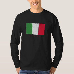 Italien Flaggenstaat Italien Italien Italiana Boot T-Shirt
