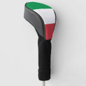 Italien Flaggenstaat Italienisches Patriotikum Golf Headcover (angewinkelt)