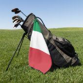 Italien Flaggenstaat Italienisches Patriotikum Golfhandtuch (Gras)