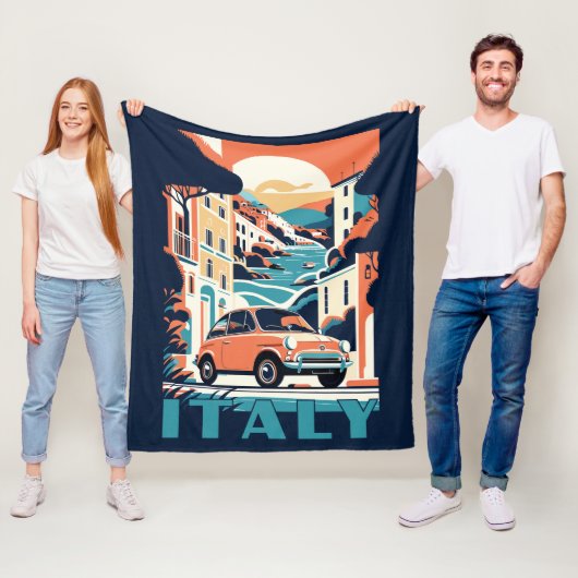Italien Fleecedecke (Beispiel)