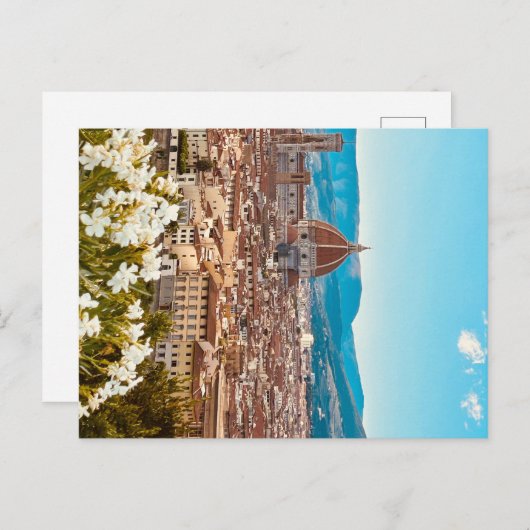 Italien Florence Fotografy Postkarte (Vorne/Hinten)