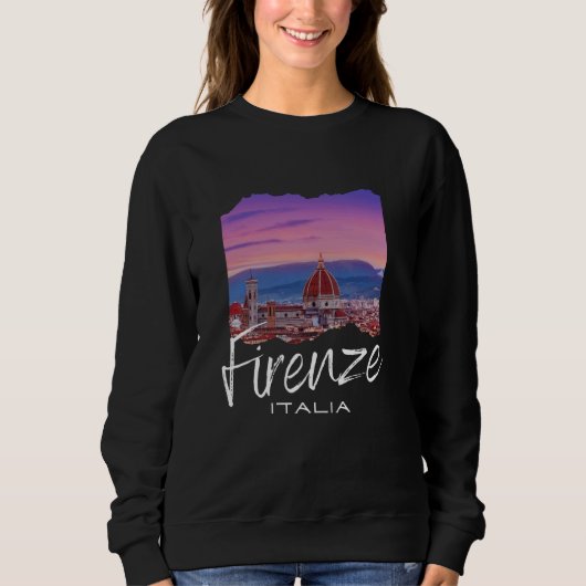Italien Florence Souvenir Florence Sweatshirt (Vorderseite)