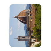 Italien, Florenz, Blick auf den Dom von Florenz Magnet (Vertikal)