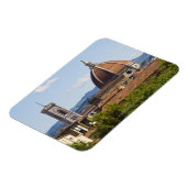 Italien, Florenz, Blick auf den Dom von Florenz Magnet (Linke Seite)