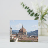 Italien, Florenz, Stadtbild mit Duomo Postkarte (Stehend Vorderseite)