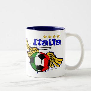 Italien-Flügel Zweifarbige Tasse