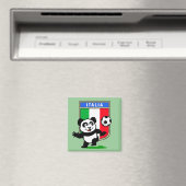 Italien Football Panda Magnet (In Situ (Geschirrspüler))