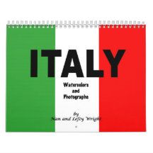 Italien Foto- und Aquarellkalender