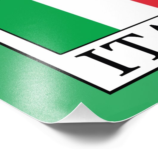 Italien Fotodruck (Ecke)