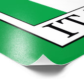 Italien Fotodruck (Ecke)