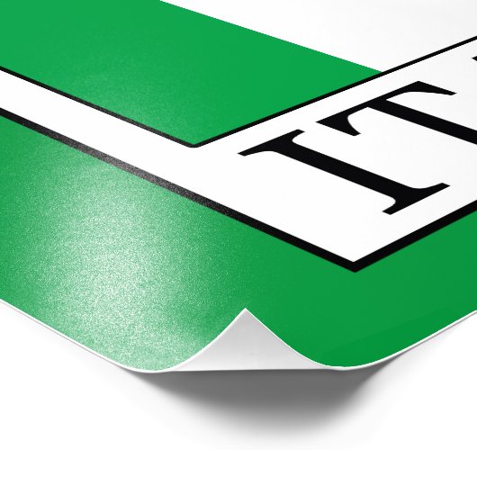 Italien Fotodruck (Ecke)