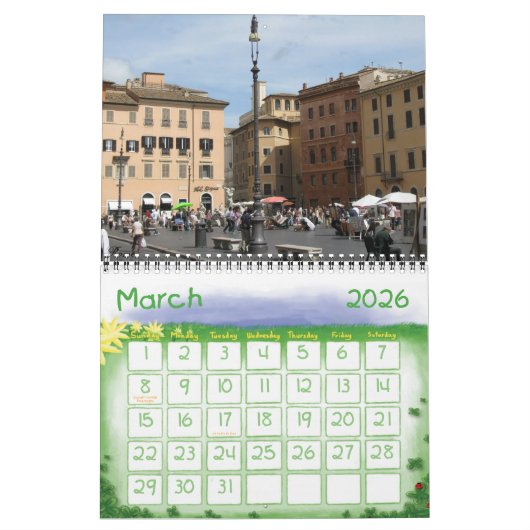 Italien Fotokalender Kalender (Mär 2026)