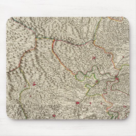 Italien, Frankreich Mousepad (Vorne)