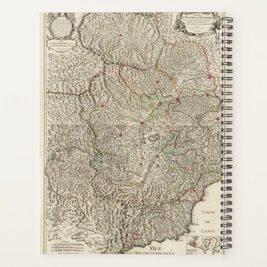 Italien, Frankreich Planer (Rückseite)