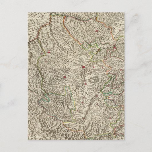 Italien, Frankreich Postkarte (Vorderseite)