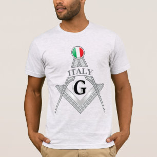 Italien Freimaurerei Zeichen T-Shirt