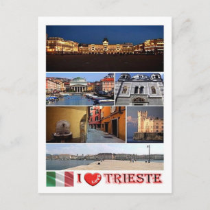 Italien - Friaul-Venedig - Giulia - Triest - Mosai Postkarte