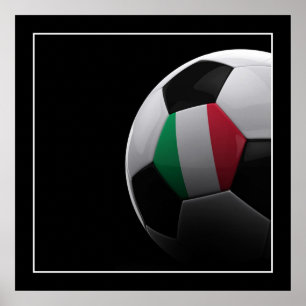 Italien Fußball-Ball - POSTER