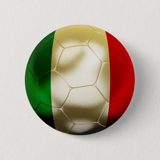 Italien-Fußball Button (Vorderseite)