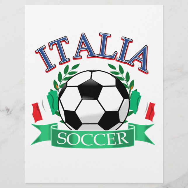 Italien Fußball-Designs (Vorderseite)