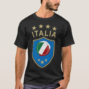 Italien Fußball - Italienische Italia-Flagge Footb T-Shirt