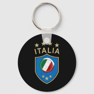 Italien Fußball - Italienische Italia-Flagge Fußba Schlüsselanhänger