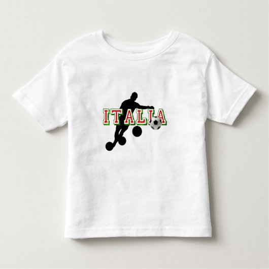 Italien-Fußball Kleinkind T-shirt (Vorderseite)